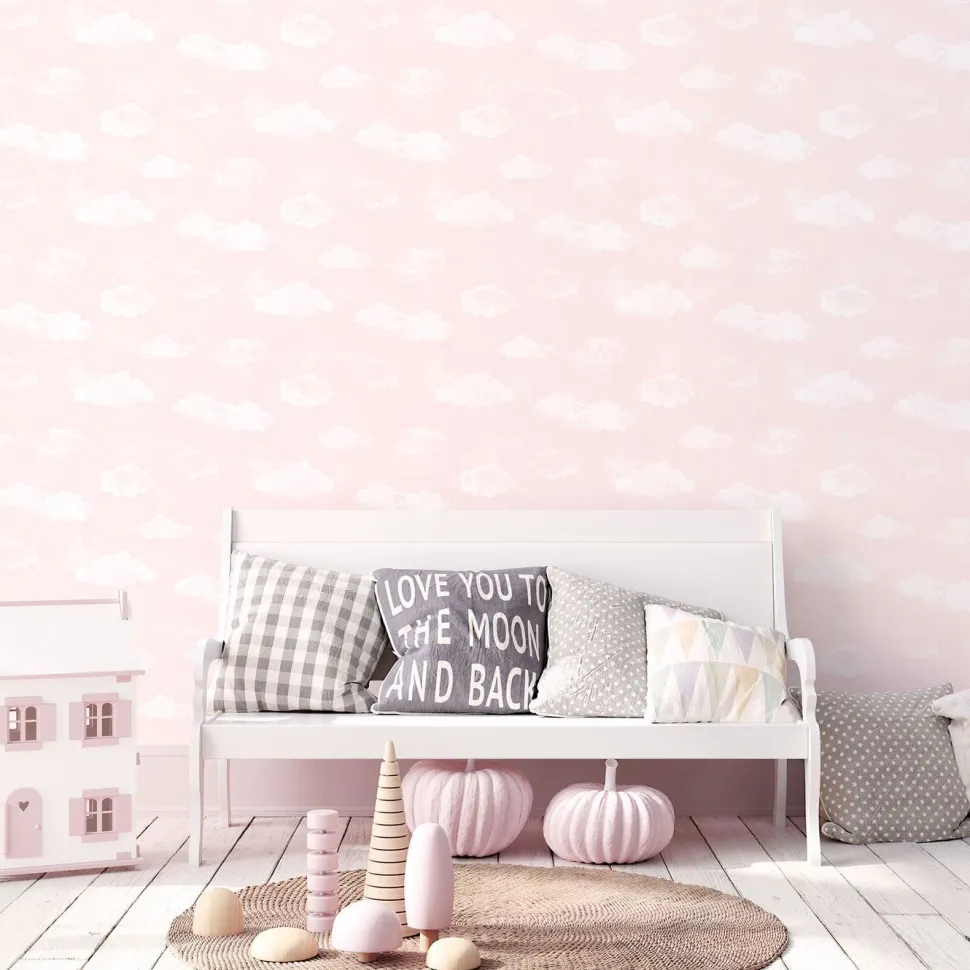 Lastenhuoneen tapetti Galerie Tiny Tots 2 G78356-59, pilvi