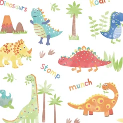 Lastenhuoneen tapetti Galerie Tiny Tots 2 G78363-64, dinosaurus