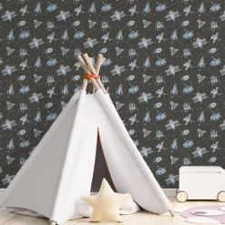 Lastenhuoneen tapetti Galerie Tiny Tots 2 G78410-12, avaruus