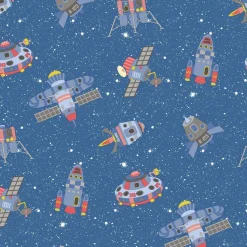 Lastenhuoneen tapetti Galerie Tiny Tots 2 G78410-12, avaruus