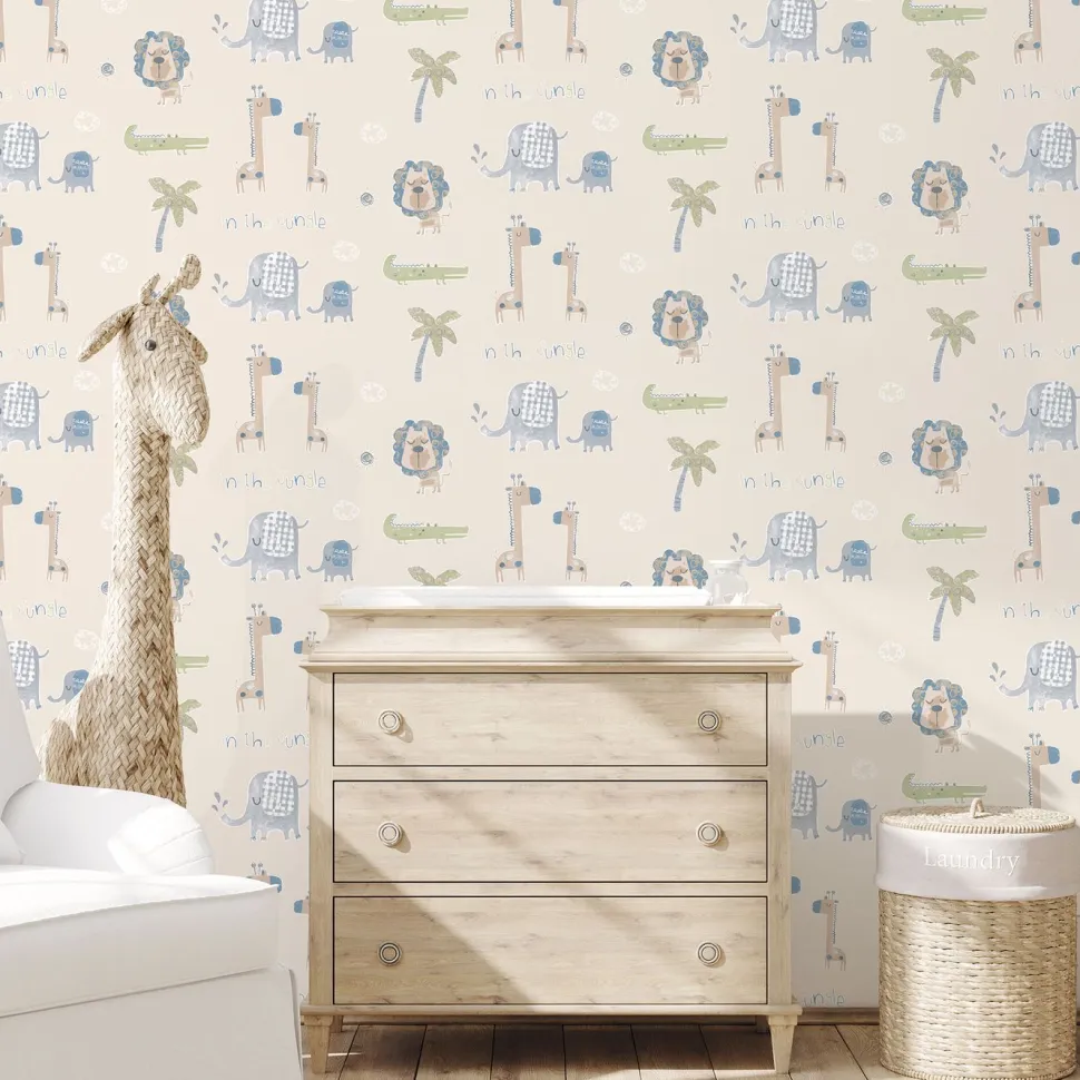 Lastenhuoneen tapetti Galerie Tiny Tots 2 G78378-79, eläin