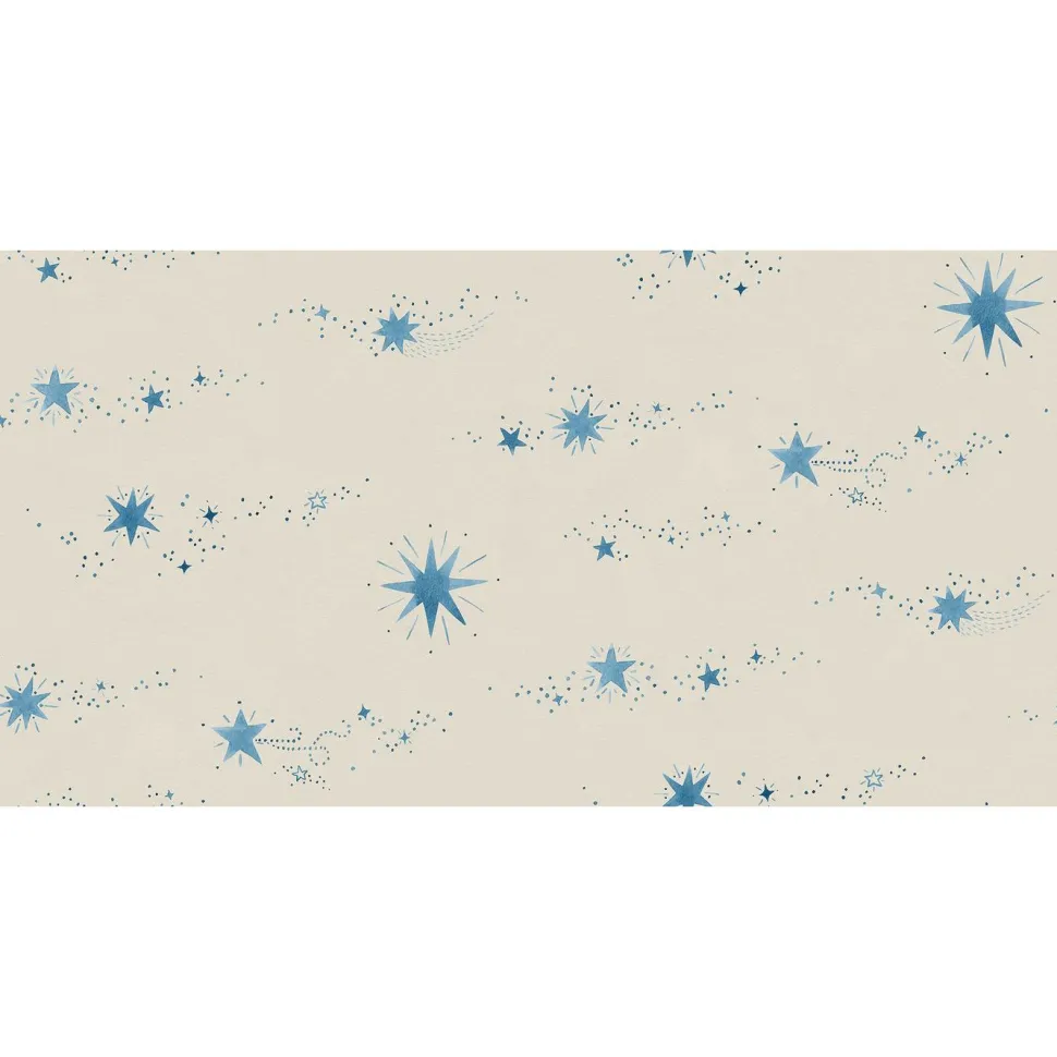 Lastenhuoneen tapetti Sandberg Gillis sininen, mittatilaus, non-woven