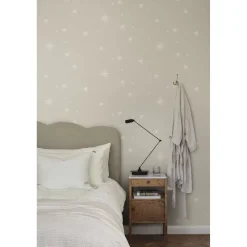 Lastenhuoneen tapetti Sandberg Gillis beige, mittatilaus, non-woven