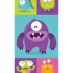 Lastenhuoneen tapetti Artgeist Lovely Monsters, 50x1000cm, monivärinen