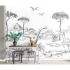 Lastenhuoneen tapetti Esta Forest Friends 159063, jatkettava, 3m x 2.79m