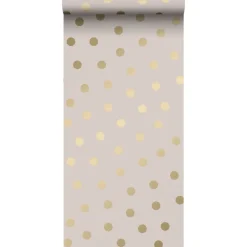 Lastenhuoneen tapetti Esta Forest Friends 139244, pilkullinen, kulta