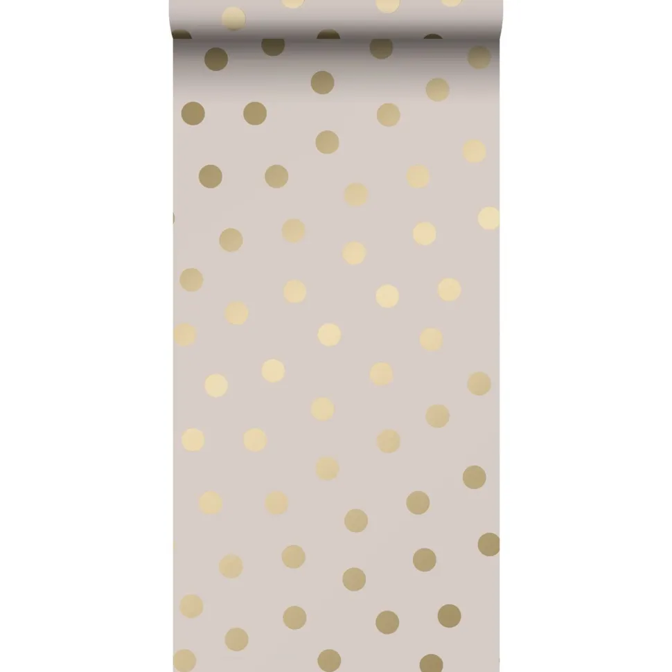 Lastenhuoneen tapetti Esta Forest Friends 139244, pilkullinen, kulta