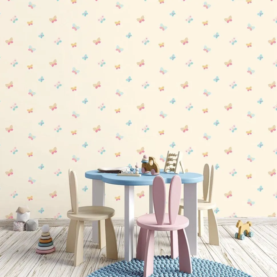 Lastenhuoneen tapetti Galerie Just 4 Kids II G56007, eläin, beige