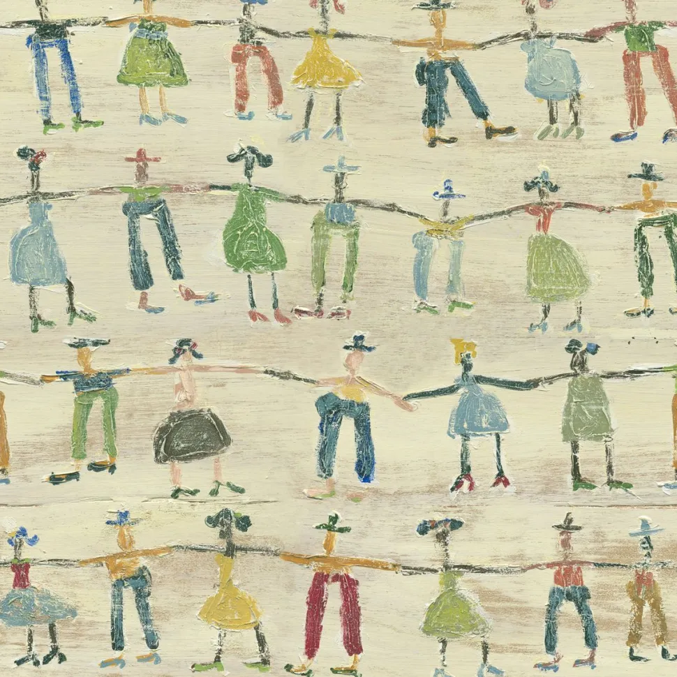 Lastenhuoneen tapetti Mindthegap Little People, 1.56x3m