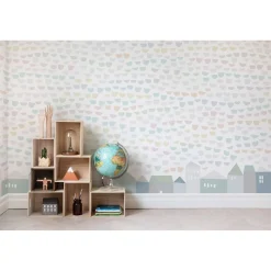 Lastenhuoneen tapetti Rebel Walls Elephant Tears Pastel, non-woven, mittatilaus