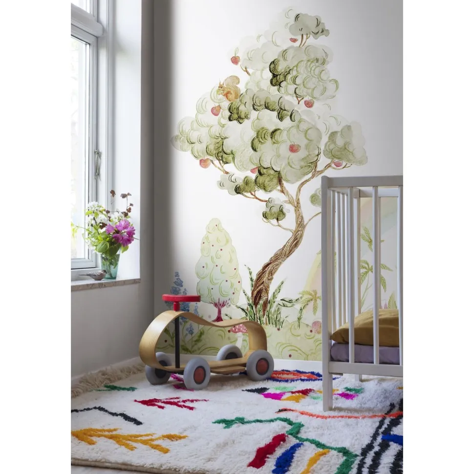 Lastenhuoneen tapetti Rebel Walls Unicorn Dream Rainbow, mittatilaus