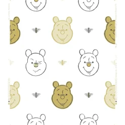 Lastenhuoneen tapetti Sandudd Bee Winnie the Pooh 106604, Disney, beige