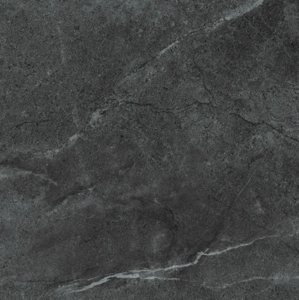 Lattialaatta GoldenTile Dark Rock, 60x60cm, musta