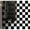 Lattialaatta Kymppi-Lattiat History Jugend Basic Black, himmeä, 225x225mm