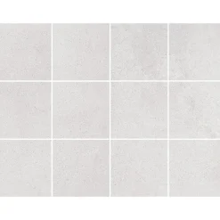 Lattialaatta Pukkila Concreto, 10x10cm, matta, lasitettu, liimatäpläarkki