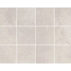 Lattialaatta Pukkila Concreto, 10x10cm, matta, lasitettu, liimatäpläarkki