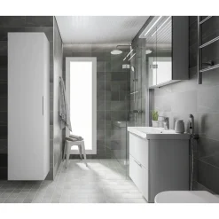 Lattialaatta Pukkila Landstone Grey kuvioitu himmeä sileä 97x97mm