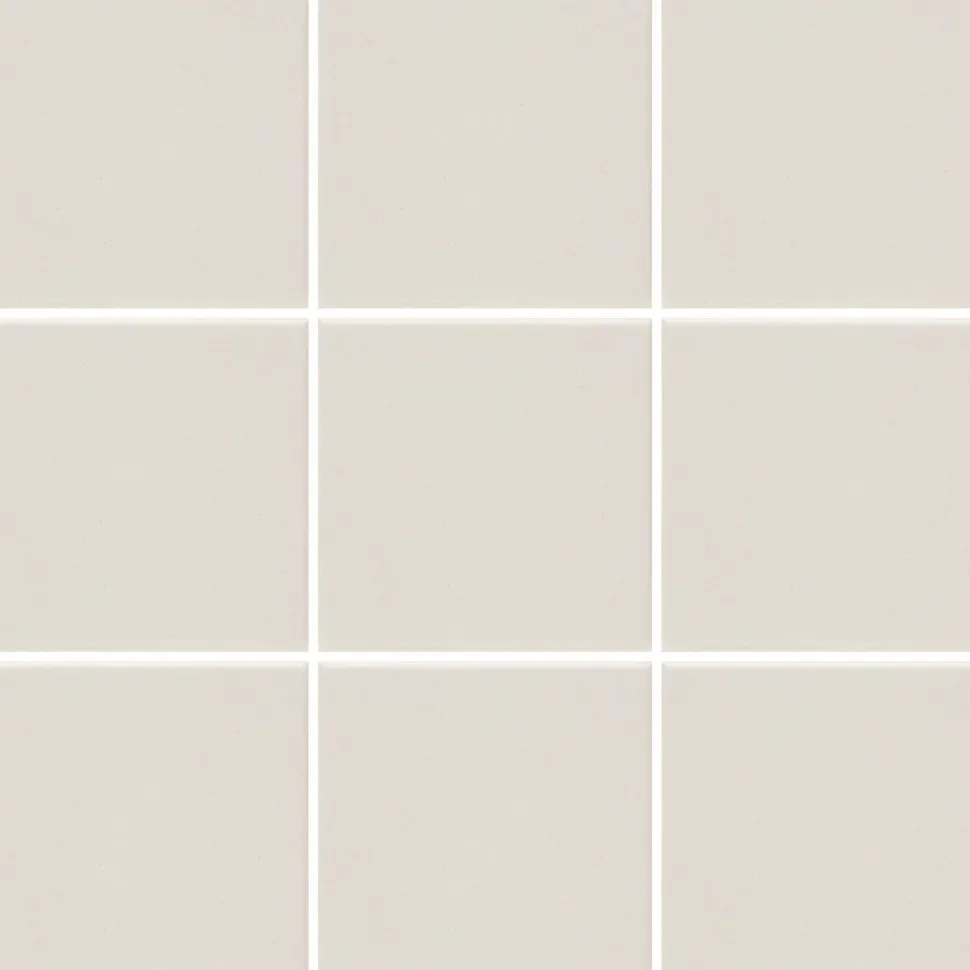 Lattialaatta Pukkila Natura Valkoinen himmeä sileä 96x96 mm lasikuituverkossa