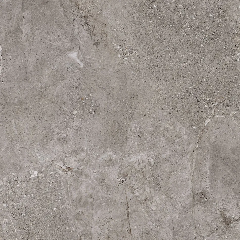 Lattialaatta Pukkila Stone Age Grey, 59.2x59.2cm, matta