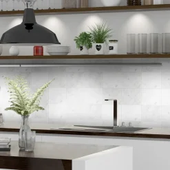 Lattialaatta Arredo Bianco Carrara C 15.2x15.2cm, himmeä, valkoinen