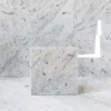 Lattialaatta Arredo Carrara C 15.2x15.2cm, kiillotettu, valkoinen