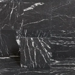 Lattialaatta Arredo Nero Marquina 30.5x30.5c, himmeä, musta
