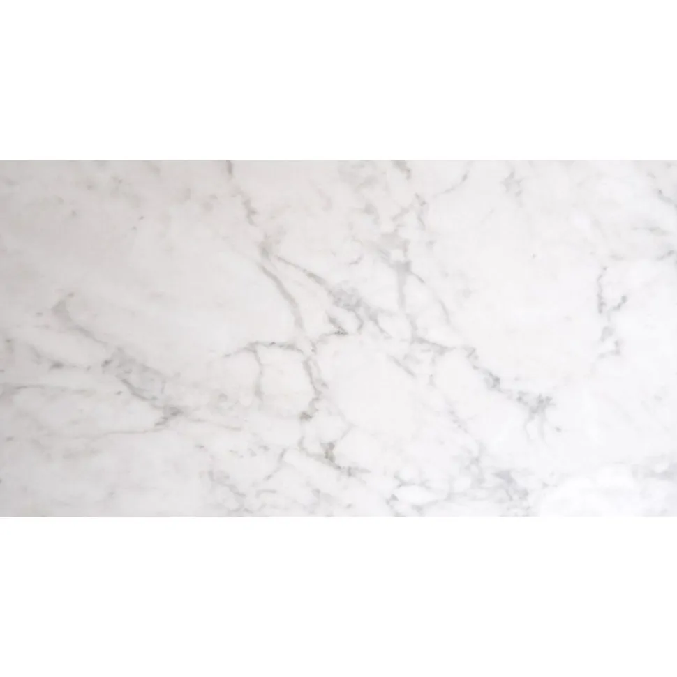Lattialaatta Coem Marmor B Carrara 30x60cm, matta, valkoinen