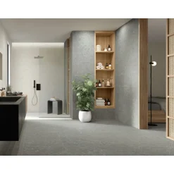 Lattialaatta Pukkila Basel, 30x60cm, lasitettu porcelanato, matta, rektifioitu, 01 valkoinen