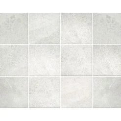 Lattialaatta Pukkila Landstone Anthracite, 10x10cm, matta, lasitettu, liimatäpläarkki