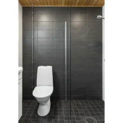 Lattialaatta Pukkila Landstone Anthracite, 10x10cm, matta, lasitettu, liimatäpläarkki