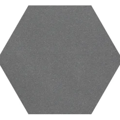 Lattialaatta Pukkila Natura 6-kulmainen Grafiitinharmaa himmeä sileä 115x100 mm