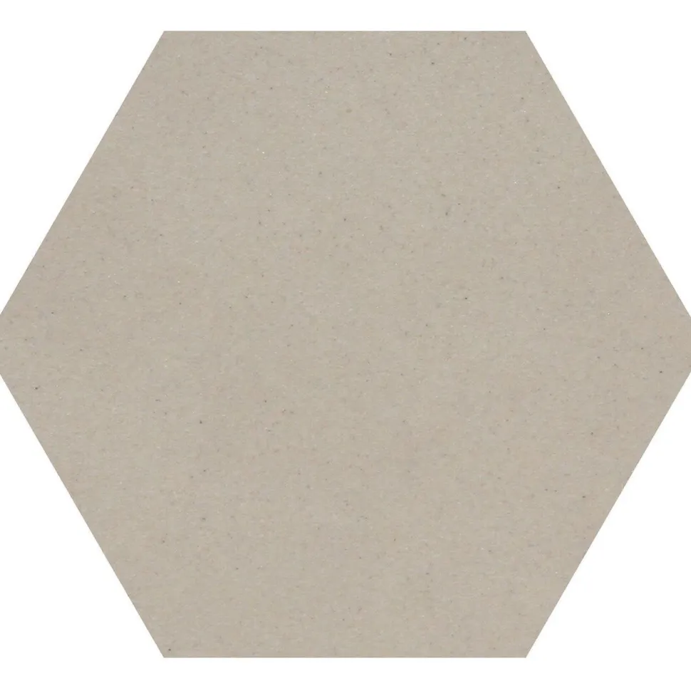 Lattialaatta Pukkila Natura 6-kulmainen Vaalea Beige himmeä sileä 115x100 mm