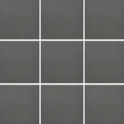Lattialaatta Pukkila Natura Musta himmeä sileä 96x96 mm lasikuituverkossa