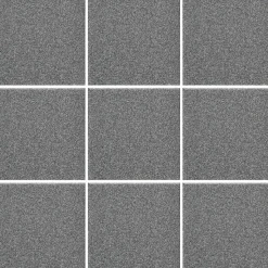 Lattialaatta Pukkila Natura Speckled Black-White himmeä sileä 96x96 mm lasikuituverkossa