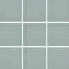 Lattialaatta Pukkila Natura Vaaleanvihreä himmeä sileä 96x96 mm lasikuituverkossa