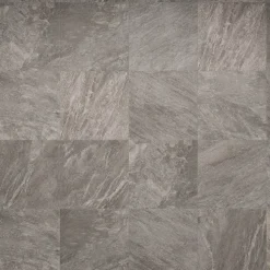 Lattialaatta Pukkila Quartziti, 60x60cm, lasitettu porcelanato, matta, rektifioitu, 04 Black