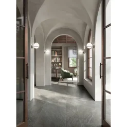 Lattialaatta Pukkila Quartziti, 60x60cm, lasitettu porcelanato, matta, rektifioitu, 04 Black
