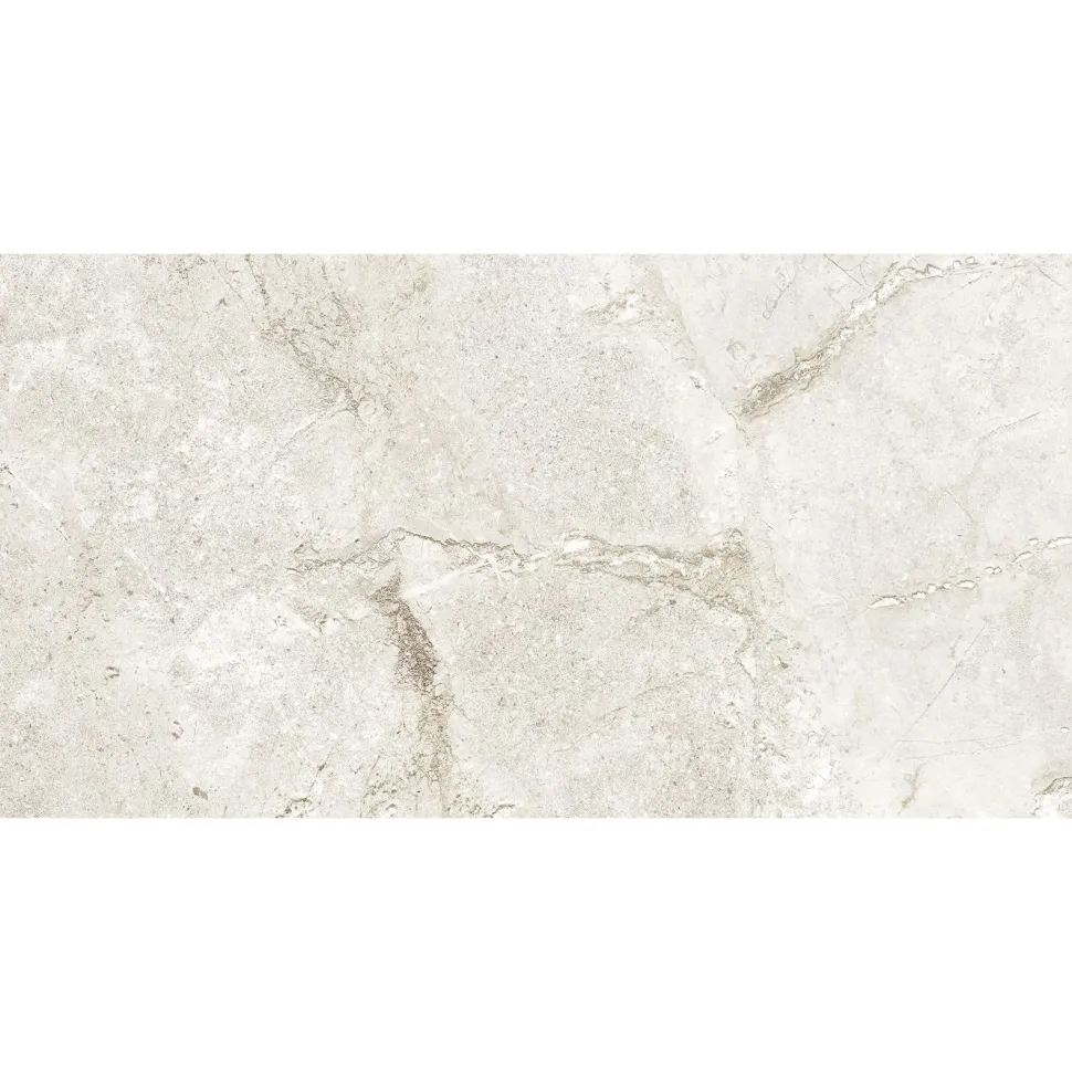 Lattialaatta Pukkila Stone Age White, 29.5x59.2cm, matta, tasapintainen