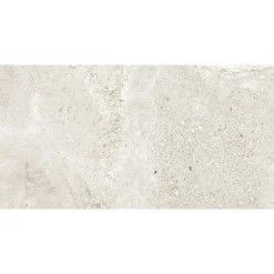 Lattialaatta Pukkila Stone Age White, 29.5x59.2cm, matta, tasapintainen