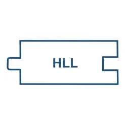 Lattialauta Wicco HLL mökkilattialauta