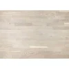 Lautaparketti Baltic Wood Country Tammi, 3-sauva, 13,3mm, valkoinen mattalakattu