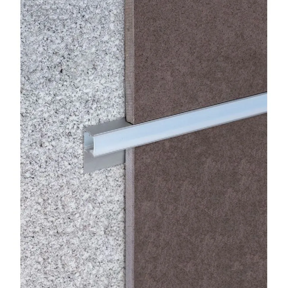 LED-boordilistan ulkokulmapala Euroshrink E-302A, alumiini, mattahopea