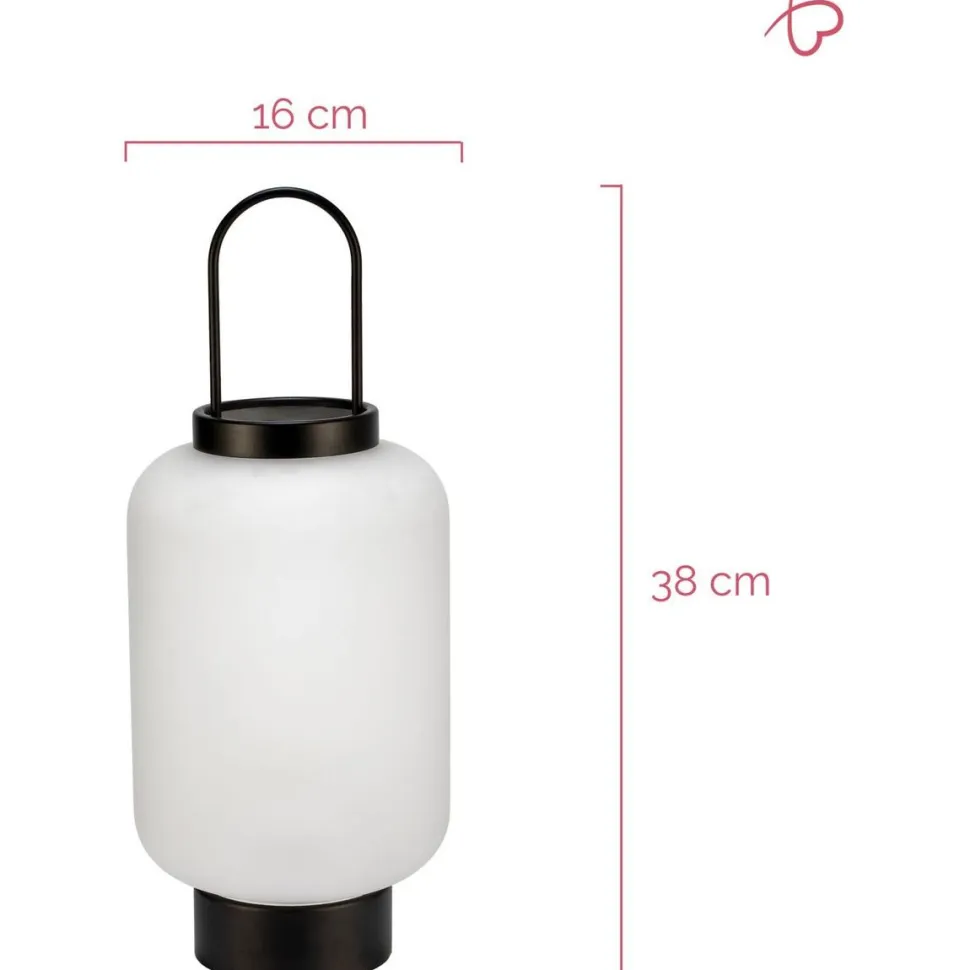 LED-lyhty Paulmann Pauleen Mobile Glow, 2700K, musta