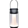 LED-lyhty Pulmann Cupulino, IP44, 3000K, USB-ladattava, himmennettävä