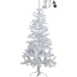 LED-valaistu joulukuusi Star Trading Alvik, 150cm, valkoinen