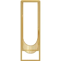Lehtiteline musta 35x15x45 cm teräs (31668)