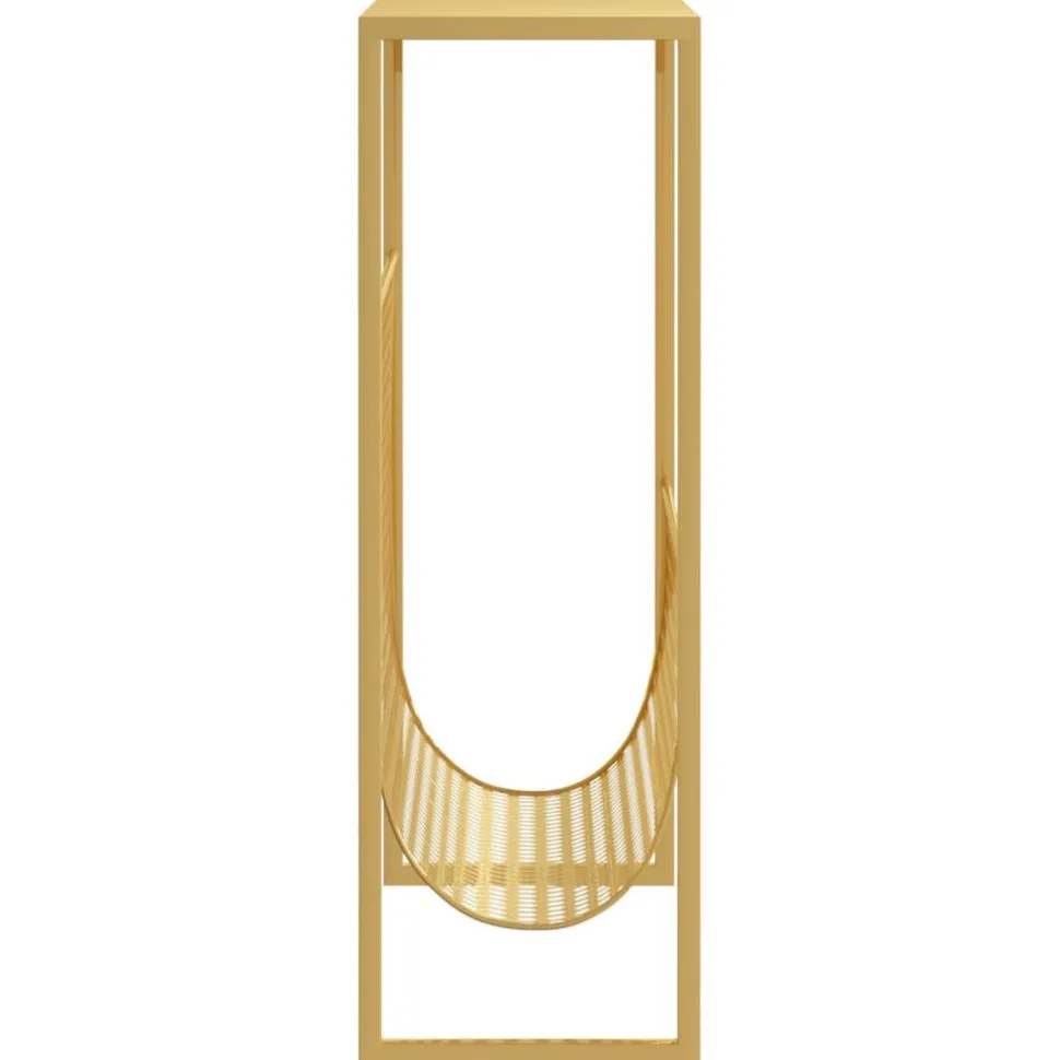 Lehtiteline musta 35x15x45 cm teräs (31668)