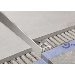 Linjakaivon kaatolista reunalle Progress Profiles Proshower 2% kaato 28/30x10x1000 mm