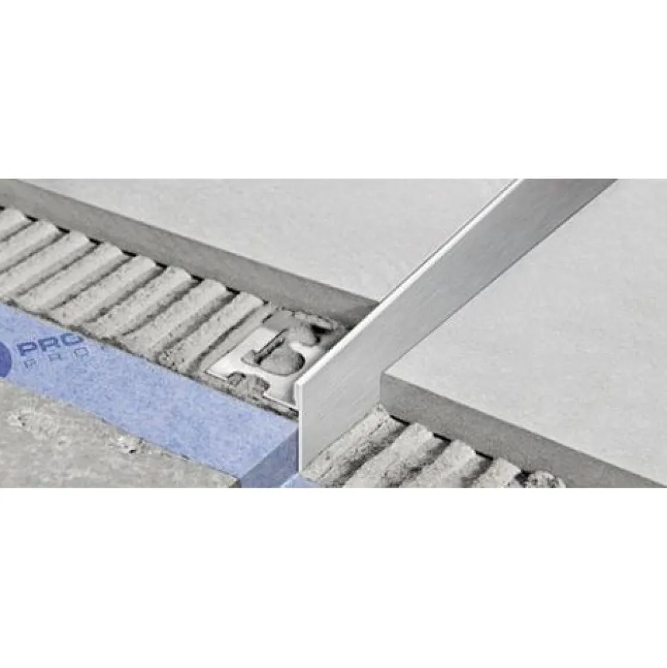 Linjakaivon kaatolista reunalle Progress Profiles Proshower 2% kaato 28/30x10x1000 mm