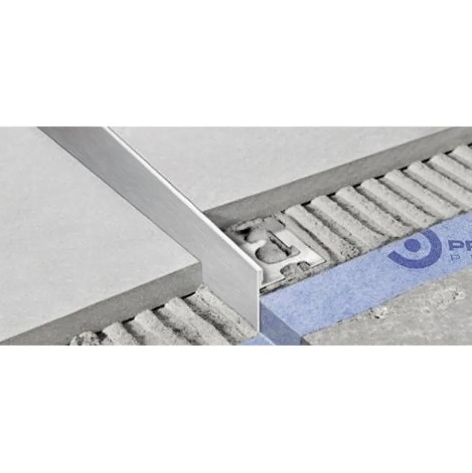 Linjakaivon kaatolista reunalle Progress Profiles Proshower 2% kaato 28/30x10x1000 mm